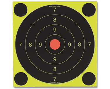 BC SHOOT-N-C 20 CM INTL 25/50 METER 6 SHEET PK