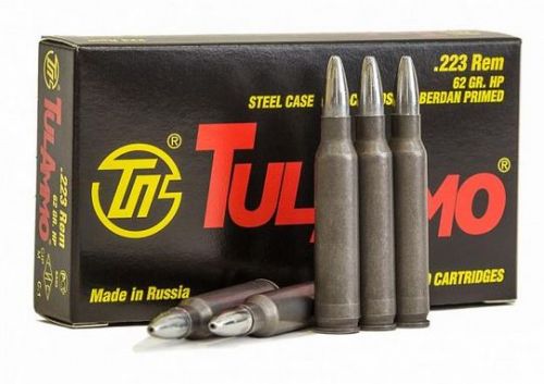 TULA .223 Remington 62GR FMJ 20/50 STEEL CASED