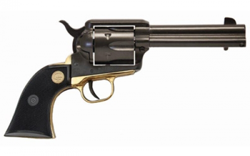 Chiappa SAA 1873 Black/Gold 22 Long Rifle Revolver