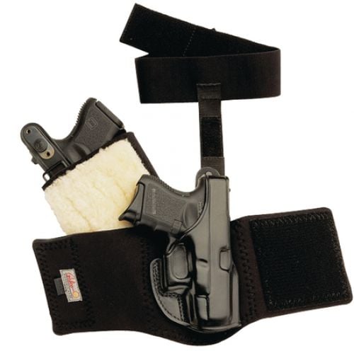 GALCO ANKLE GLOVE HOLSTE For Glock 42 BLK RH