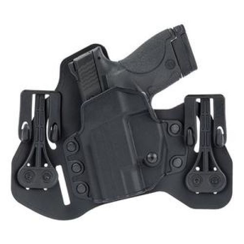 BlackHawk HOLSTER LEATHER TUCKA PANCAKE SW M&P BLK LH