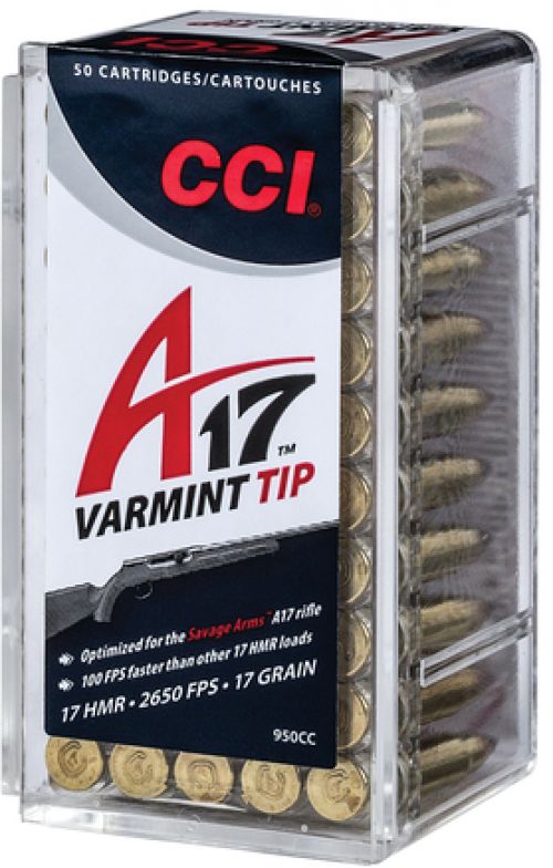 CCI .17 HMR 17GR A17 TIP 50RD 50/40