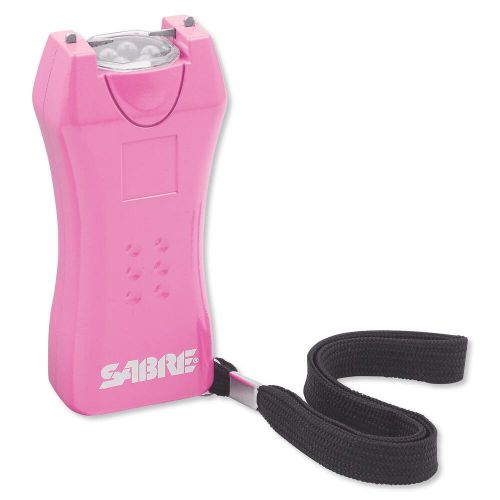 SABRE MINI STUN GUN PINK W/ HOLSTER