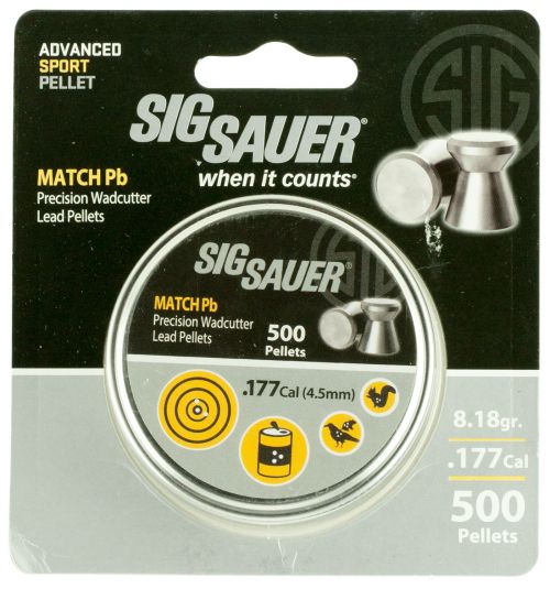 Sig Sauer PELLETS 177CAL MATCH LEAD 500CT