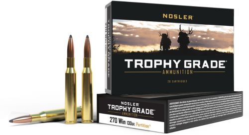 Nosler 270 Winchester 130 GR Partition 20 round box