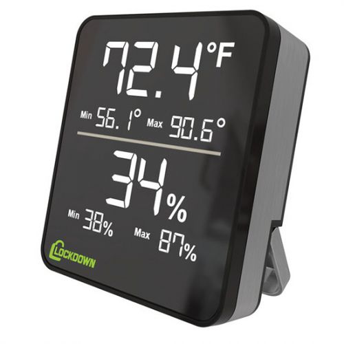 LOCKDOWN DIGITAL HYGROMETER