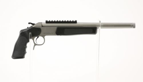 CVA Scout V2 350 Legend, 14 Threaded Barrel, Stainless Steel, Black