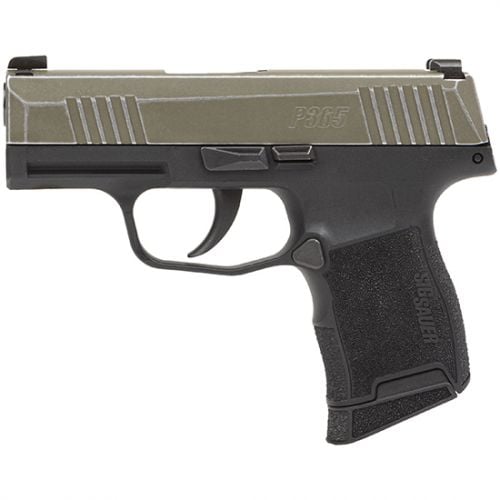 SIG P365 9MM 3.1 (2) 10RD Olive Drab Green DISTRESSED