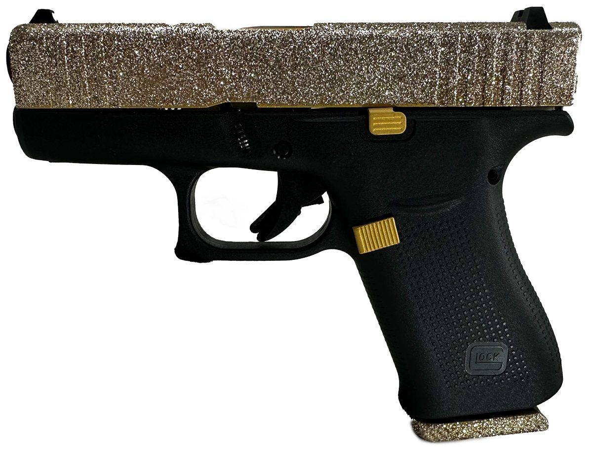 Glock 43X 9MM Midas Glitter Gunz PX4350201MID | 3.41
