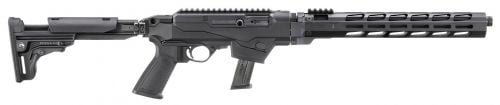 Ruger CARBINE 9MM 16 FOLDING STOCK Black 17RD