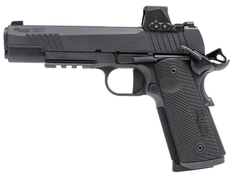 人気ブランドバ40代 Sig Sauer Pistol Auto Semi ACP .45 X-Series 1911 トップス