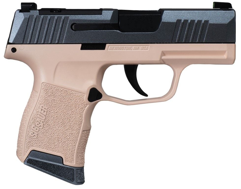 Shark Coast Sig Sauer P365 Peach Fuzz 9mm Semi Auto Pistol