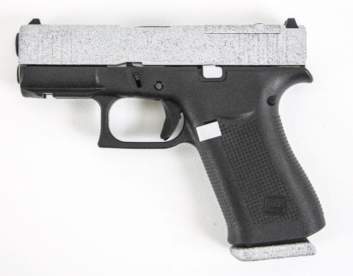 Glock 43x MOS Diamond Glitter 9mm Semi Auto Pistol