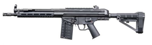 PTR 91 K3P-BR PDWR 308 Win 12.5 Pistol W/Brace M-lok Handguard