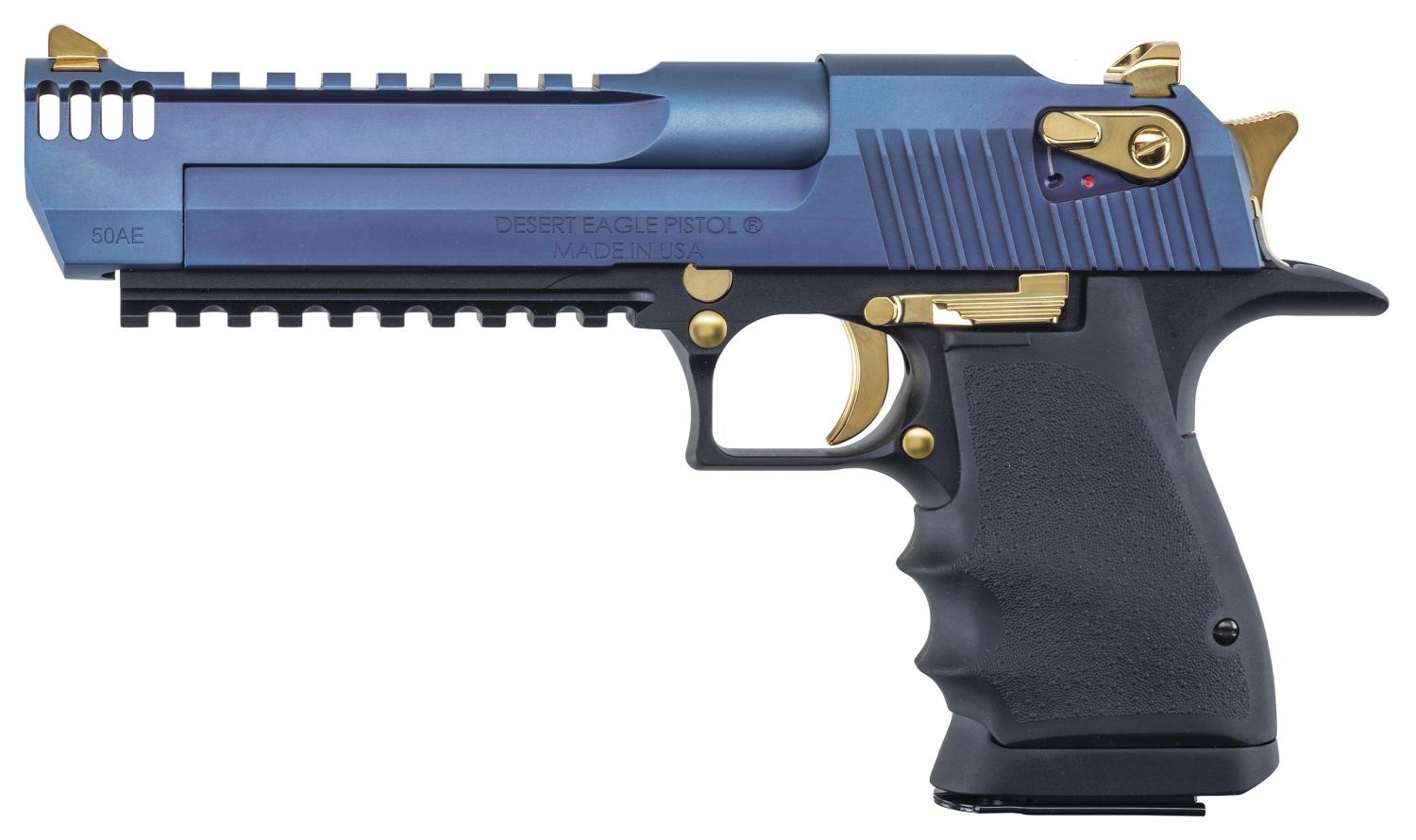 Magnum Research DESERT EAGLE 50AE 6 BLK/CARBO BLUE IMB