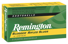 Main product image for Remington Slugger Lead Rifled Slug 12 Gauge Ammo 1 oz 5 Round Box