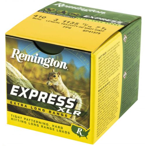 Remington Express  410ga  3 11/16oz #7.5 shot 25rd box