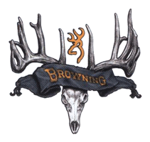 Browning DEER & SKULL DECAL 5T