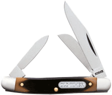 SCHRADE KNIFE JUNIOR 3-BLADE - 108OT SCHRADE KNIFE JUNIOR 3-BLADE - 108OT