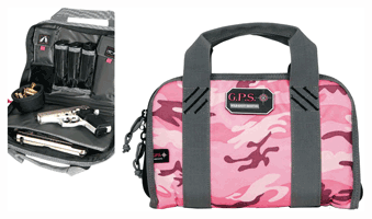 GPS DOUBLE COMPACT PISTOL CASE