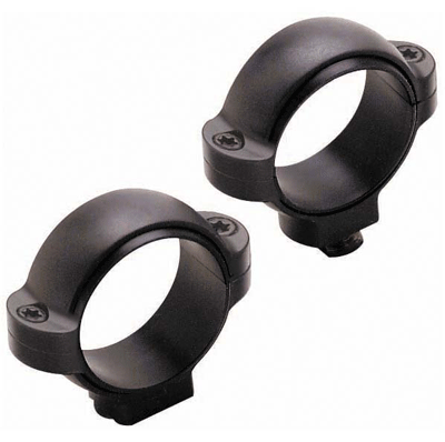 BURRIS 1" RINGS MED BLK - 420051C