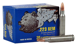 SILVER BEAR .223 REMINGTON - A22355HPN SILVER BEAR .223 REMINGTON - A22355HPN