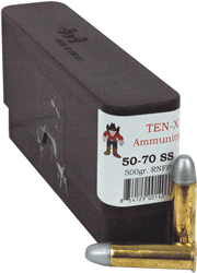 TEN-X AMMO .50-70 SINGLE Round