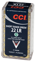 CCI AMMO GREEN LEAD FREE .22 LR - 952 CCI AMMO GREEN LEAD FREE .22 LR - 952