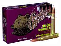 GOLDEN BEAR 30-06 SPRINGFIELD