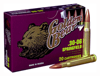 GOLDEN BEAR 30-06 SPRINGFIELD - AG30FMJ