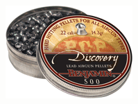 BENJAMIN DISCOVERY .22 PELLETS - BHP22 BENJAMIN DISCOVERY .22 PELLETS - BHP22