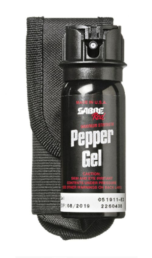 SABRE PEPPER GEL W/HOLSTER