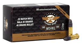 AGUILA AMMO .22 LR MATCH RIFLE AGUILA AMMO .22 LR MATCH RIFLE