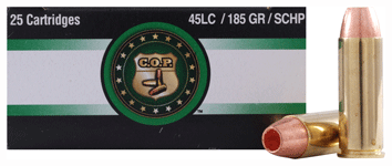 COP AMMO .45ACP 185GR. SCHP