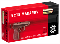 GECO AMMO 9X18 MAKAROV 95GR. - 29454 GECO AMMO 9X18 MAKAROV 95GR. - 29454