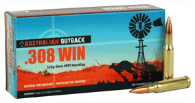 ADI OUTBACK AMMO .308 168GR. - OB308SMK