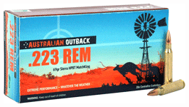 ADI OUTBACK AMMO .223 69GR.