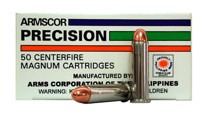 ARMSCOR .357 MAGNUM 158GR. FMJ - 50071