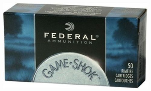 FED AMMO .22LR 1260FPS. 38GR. COPPER PLATE HP 50-PACK