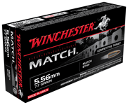 Winchester USA 5.56X45/223 REM 77gr BTHP 20rd box Winchester USA 5.56X45/223 REM 77gr BTHP 20rd box