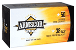 ARMSCOR AMMO .38 SUPER 50RD