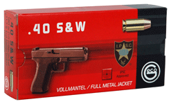 GECO AMMO .40 S&W 180 GR FMJ - 37124 GECO AMMO .40 S&W 180 GR FMJ - 37124