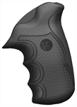Pachmayr Diamond Pro Grip Diamond Checkering Black Rubber with Finger Grooves for Ruger SP101 - 02483 Pachmayr Diamond Pro Grip Diamond Checkering Black Rubber with Finger Grooves for Ruger SP101 - 02483