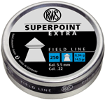 RWS Superpoint Extra Field Line .22 Pellet 200 ct. - 2317410 RWS Superpoint Extra Field Line .22 Pellet 200 ct. - 2317410