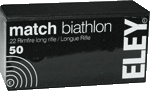 ELEY MATCH BIATHLON .22 LR 40GR. - 01410 ELEY MATCH BIATHLON .22 LR 40GR. - 01410