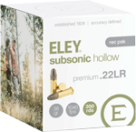 ELEY SUBSONIC HOLLOW POINT - 05430 ELEY SUBSONIC HOLLOW POINT - 05430