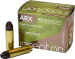 PolyCase Ammo 50BEOARXBR20 Inceptor 50 Beowulf 200 GR ARX 20 Bx/ 10 Cs - 50BEOARBXR20020 PolyCase Ammo 50BEOARXBR20 Inceptor 50 Beowulf 200 GR ARX 20 Bx/ 10 Cs - 50BEOARBXR20020