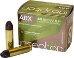 PolyCase Ammo 50BEOARXBR20 Inceptor 50 Beowulf 200 GR ARX 20 Bx/ 10 Cs - 50BEOARBXR20020