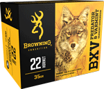 BROWNING AMMO BXV .22 HORNET - B192300221 BROWNING AMMO BXV .22 HORNET - B192300221