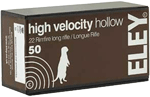 Main product image for Eley High Velocity 22LR 40gr Hollow Point 50rd box
